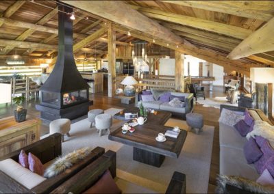 Piece vie grand location chalet luxe grand bornand